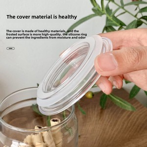 Libbeyガラス製品500ml 1000ml食品グレードガラス瓶コーヒー豆粉末保存オーガナイザー密封容器食品保存 - Product Image 3