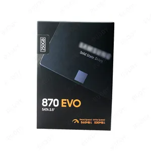 Vendite calde 870EVO 250GB 500G 1TB 2TB ssd interno SSD 2.5 pollici SATA3 disque dur externe ssd per dischi rigidi per laptop