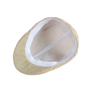 Auf Lager 10 Farben Baumwolle in Leinenoptik Newsboy-Mützen Gatsby Cabbie Fahr- Jagd-Kappe Schiebermütze Irische Mützen - Product Image 6