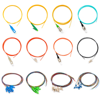 High Quality 1 Meter FTTH SC Optical Fiber Pigtail Low Price Telecom Quality Fiber Optic for WiFi 4G 3G Networks