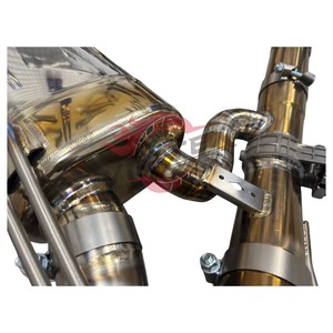 Escape Valvetronic de Alto Rendimiento Vortex Stock, en Oferta, para G80 M3 G81 G82 M4, Aleación de Titanio, Pulido Espejo, Soldadura TIG - Product Image 4