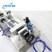 Machine automatique pneumatique haute performance YETO pour crèmes cosmétiques, lotions, gels, jus, sauces tomate, pâtes de noix et beurre de cacahuète