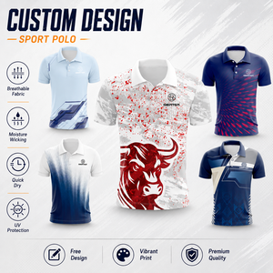 Camiseta Polo <span class=keywords><strong>de</strong></span> Golf Personalizada al por Mayor para Hombre y Mujer, Camiseta Polo Deportiva Transpirable, Uniforme <span class=keywords><strong>de</strong></span> Equipo, Marca Privada - Product Image 1