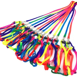 Groothandel Kleurrijke Nylon Regenboog Full Body Huisdier Harnas Met Lanyard, Safty Harnas