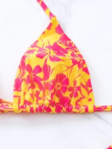 3d Custom Braziliaanse String Mini Bikini Set Badmode Luxe Twee Stuks Badpak Gewatteerde Driehoek Bikini Badpakken - Product Image 2