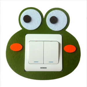 Pegatinas de interruptor de fieltro de luz de tamaño personalizado de alta calidad pegatina 3D - Product Image 2