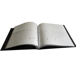 Copertina rigida in pelle nera con pagine bianche Album per Album fotografico 2x6 - Product Image 3