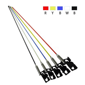 <b>Dummy</b> Car Decoration Antenna 1m 1.5m 2m Yellow Blue Red Black White Decorative Mobile Antenna - Product Image 2