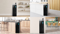 Purificateur d'eau alcaline hydrogénée en acier inoxydable Karofi KAE-S86 PRO avec 6 modes d'eau saine de qualité supérieure, chaud et froid, en provenance du Vietnam
