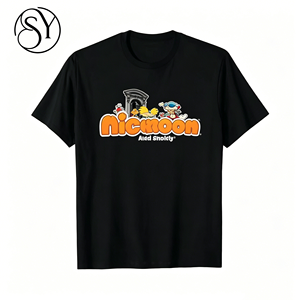 Camiseta Vintage Courage Cowardly Dog <span class=keywords><strong>Monster</strong></span> para hombre, personaje de dibujos animados de los años 90, camisetas deportivas transpirables 100% de algodón de manga corta - Product Image 2