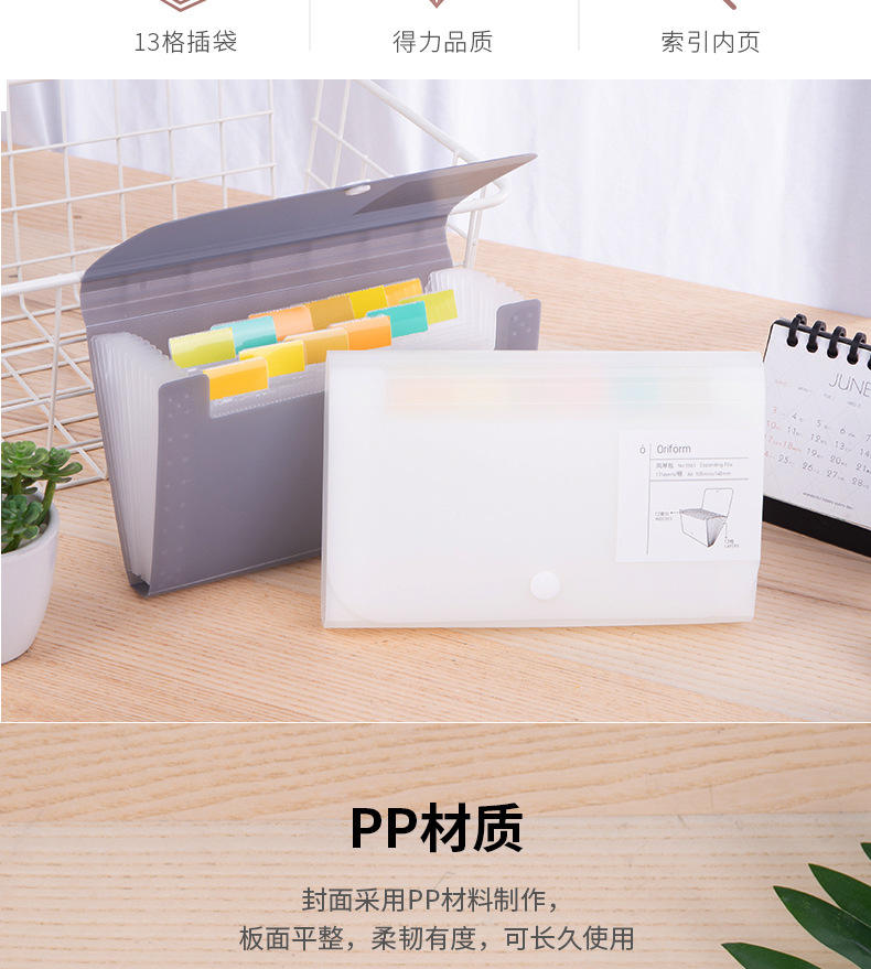 CARTELLA PORTAFOGLIO 4 Pieghe Clip Denaro Fattura Convenienza Regali