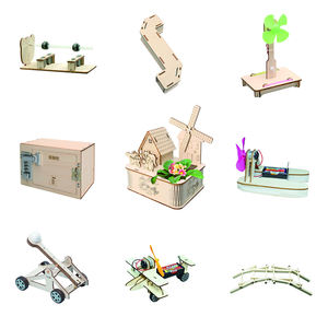 Juguetes Educativos de Madera para Armar, Rompecabezas 3D, Juguetes Eléctricos, Kit de Ciencia STEM, Juguetes de Ingeniería Científica, Kits STEM para Niños - Product Image 1