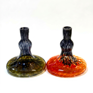 Base de Repuesto para Cachimba de Vidrio con Diseño Artístico en Espiral GLASS 25 – Venta al por Mayor - Product Image 1