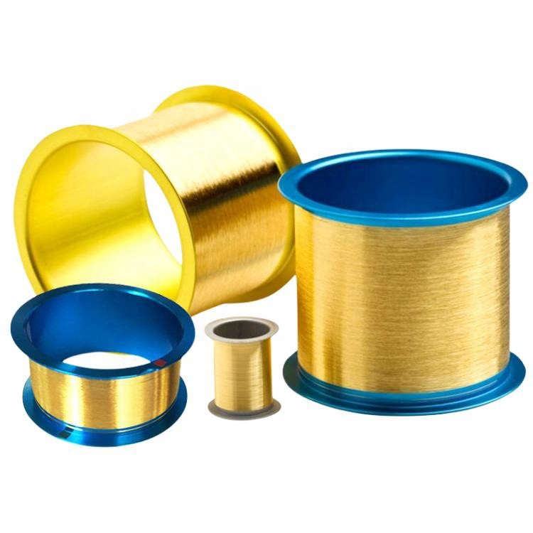 99.999% 純金/Au ワイヤー 0.018mm 0.025mm 0.03mm 0.05mm径 金