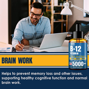 Gotas de <span class=keywords><strong>Vitamina</strong></span> <span class=keywords><strong>B12</strong></span> Orgánica, <span class=keywords><strong>Vitamina</strong></span> <span class=keywords><strong>B12</strong></span> Líquida <span class=keywords><strong>Sublingual</strong></span>, <span class=keywords><strong>Vitamina</strong></span> <span class=keywords><strong>B12</strong></span> Vegana, <span class=keywords><strong>5000</strong></span> <span class=keywords><strong>MCG</strong></span>, Metilcobalamina, Suplemento Líquido de <span class=keywords><strong>Vitamina</strong></span> <span class=keywords><strong>B12</strong></span>, OEM - Product Image 5