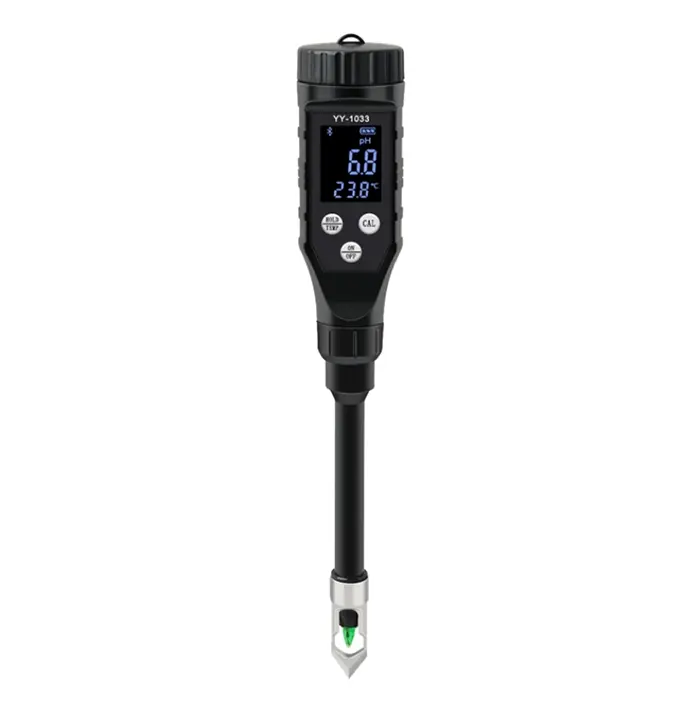 Smart Bt Soil PH TEMP Meter YY-1033 Garden Potted Plants Acidity Data Logger Monitor for Orchard Greening Farms