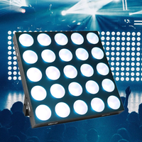 RGBW LED 25*12w led matrice DMX512 scène lavage mur rideau scène lumières disco fête boîte de nuit Bar Pixel effet lumière
