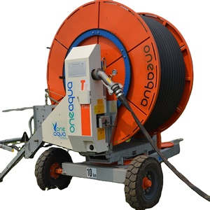 Système d'irrigation mobile Aquajet 65-220 TX avec turbine hydraulique et enrouleur de tuyau d'<span class=keywords><strong>arrosage</strong></span> agricole - Product Image 1