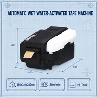 Dispensador Automático Eléctrico de Cinta Adhesiva para Embalaje de Cartón Express con Control Inteligente por Chip, Máquina de Cinta de Papel Kraft