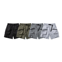 Shorts techniques pliables pour hommes Gorpcore avec logo personnalisé, cargo à séchage rapide sous marque privée, OEM complet pour marques premium