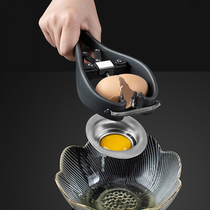 Custom Logo Keuken Gadget Bakken Ei Opener Multi Functionele Eierschaal Opener Keuken Eierklopper