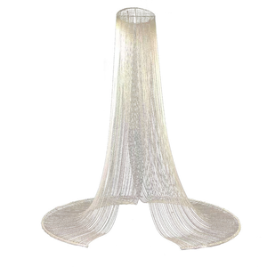 H105 <span class=keywords><strong>Tende</strong></span> da Soffitto in Cristallo Acrilico <span class=keywords><strong>con</strong></span> <span class=keywords><strong>Farfalle</strong></span> e Sfere di Cristallo per Decorazioni Matrimoniali - Product Image 5