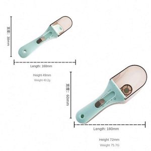 Adjustable Plastic Baking <b>Measuring</b> <b>Spoon</b> Kitchen Tools Scale <b>Measuring</b> <b>Spoon</b> for Individual Requirements - Product Image 4