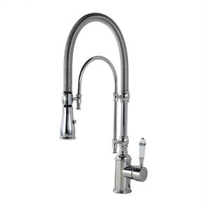 Printemps Pull out brossé or <span class=keywords><strong>vintage</strong></span> chaud froid mélangeur purificateur eau flexible robinet de <span class=keywords><strong>cuisine</strong></span> - Product Image 6