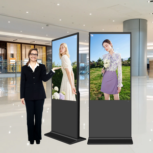 OEM ODM Digitaal Signage HD voor reclame in winkelcentra, totem voor goederenpresentatie, CE FCC vloerstaande kiosk voor binnengebruik - Product Image 1