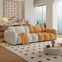 Meubles de salon Offre Spéciale canapé confortable avec cadre en bois prix de gros ensemble de canapés paresseux au design personnalisé nouveau pour la maison de luxe