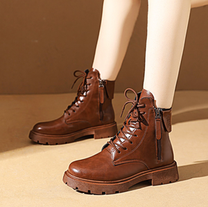 Women's 2026 Winter <b>Boot</b> New Beautiful Design Fashion Round Head Zipper <b>Ankle</b> & Bootie - Product Image 3