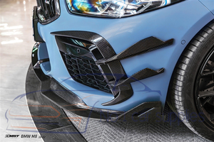 Kit de 6 Piezas de Rejillas de Ventilación Delanteras de Fibra de Carbono Seca CMST para <span class=keywords><strong>M8</strong></span> F91 F92 F93 2018-2022, Mejora de Refrigeración, Acabado Exterior - Product Image 2