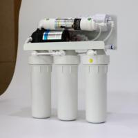 Système de traitement d'eau par osmose inverse Aonie pour usage commercial, domestique et hôtelier, 5 niveaux de filtration RO, manuel, sous évier, 75 GPD, filtre à eau en plastique
