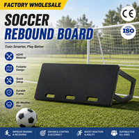 WLT Panneau de rebond pliable en HDPE pour l'entraînement de football, idéal pour les académies et les équipes – Vente en gros usine