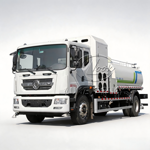 Camión Cisterna de Agua Eléctrico DFAC, Camión Cisterna de Agua EV de 10000L para Limpieza de Carreteras - Product Image 1