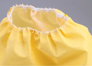 Gele Lange Laars Hoes Niet Geweven Wegwerp Overschoen Wegwerp Stofdichte Isolatie Niet-Geweven Stofdichte Laarshoezen - Product Image 2