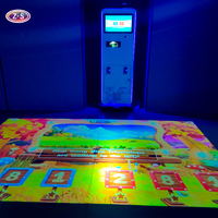 Système de jeu interactif portable directement de l'usine, projecteur interactif à écran tactile pour stands d'exposition