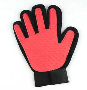 Hochwertige Haar reinigungs bürste Tier pflege handschuhe Hunde haarentferner Katzen massage Reinigung Haustier Hunde handschuhe - Product Image 1