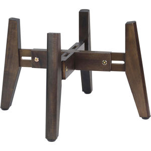 Penyangga Mangkuk Hewan Peliharaan Kayu, Penyangga Mangkuk Kucing 2 Buah, Penyangga Mangkuk Makan Anjing Tinggi yang Dapat Disesuaikan, Penyangga Tanaman, Lebar 8 hingga 11,5 Inci - Product Image 1