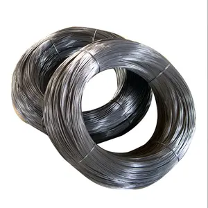 Q235 5.5mm 3 mm 18-48 pouces tailles soudage fil d'acier au carbone recuit par pulvérisation thermique à chaud