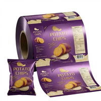 Film en rouleau laminé BOPP VMCPP imprimé sur mesure, qualité alimentaire, pour emballage automatique de snacks, bonbons et chips - Fournisseur d'usine