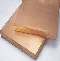 Plaque de bronze aluminium silicium C63600/C95400