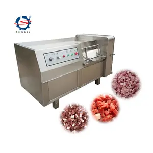 Industrial beef dicer meat cube cutting machine frozen poultry meat cube cutting machine