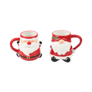 Tùy chỉnh Santa Claus gốm giáng sinh Jug <span class=keywords><strong>Pitcher</strong></span> với xử lý cho cà phê sữa trà nước trong nhà hoặc nhà hàng sử dụng - Product Image 5