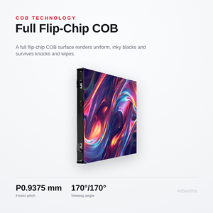 Panneau d'affichage vidéo LED COB ultra-mince 600x337,5mm 16:9 à maintenance frontale pour intérieur - Product Image 6
