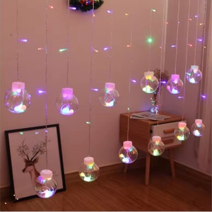 Guirnalda de Luces LED con Forma de Globo para Ventana, Decoración para Bodas, Fiestas y Navidad - Product Image 4