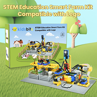 Kidsbits - Juego de Bloques de Construcción STEAM para Niños, Juguete Educativo, Kits de Robótica STEM, Kit de Granja Inteligente para Arduino