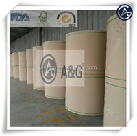 Rouleau de carton ondulé brun 45 g/m² 48 g/m² en papier kraft écologique anti-déformation pour emballage de cadres photo