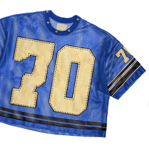 Maillot court à manches courtes personnalisé Streetwear Vêtements de football américain - Product Image 2