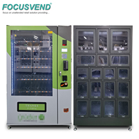 Máquina Expendedora con Techo Personalizable de 60 Ranuras, Diseño Personalizado, Refrigeración, OEM, Combinación Exterior